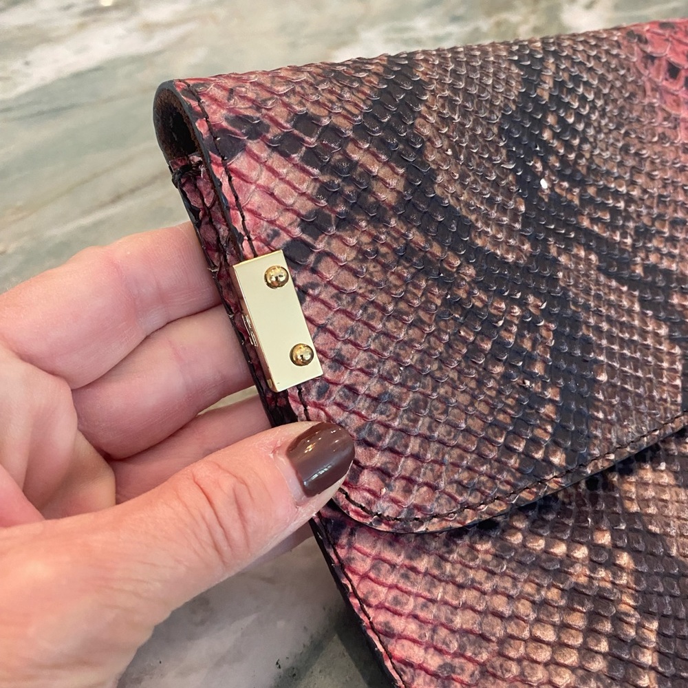 Stuart Weitzman Python Embossed Clutch - image 6